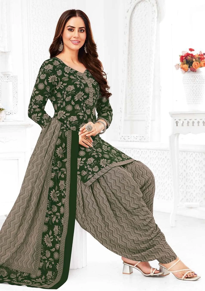 Ganpati gouri vol-8 - Dress Material